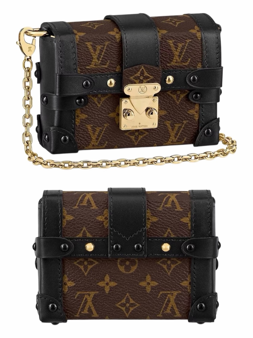 LOUIS VUITTON MONOGRAM ESSENTIAL TRUNK M68566 - TRAVEL CASE - PRE-OWNED